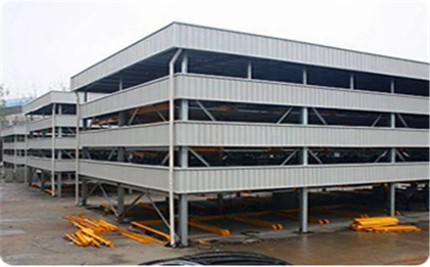 Prefabricated steel structure frame garage/car parks