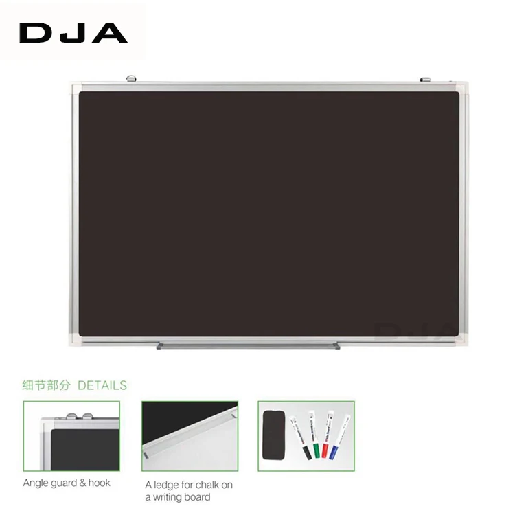 
Dry erase magnetic white board aluminum frame melamine mdf board white magnetic drawing board toy 
