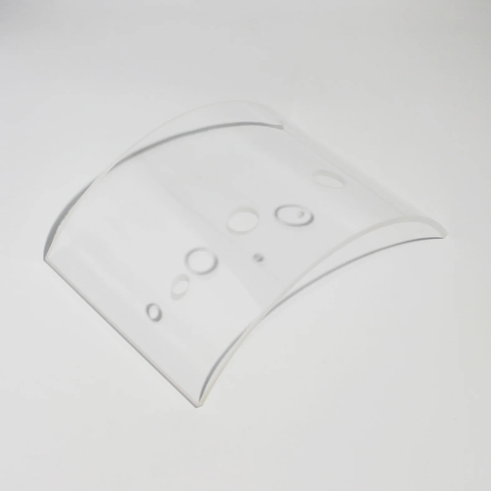 VY Custom High Precision Optical BK7 K9 Glass Drilled Protective Window For Clock