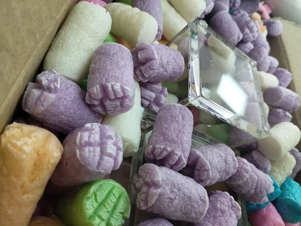 
packaging material protective cushioning biodegradable packing peanuts 