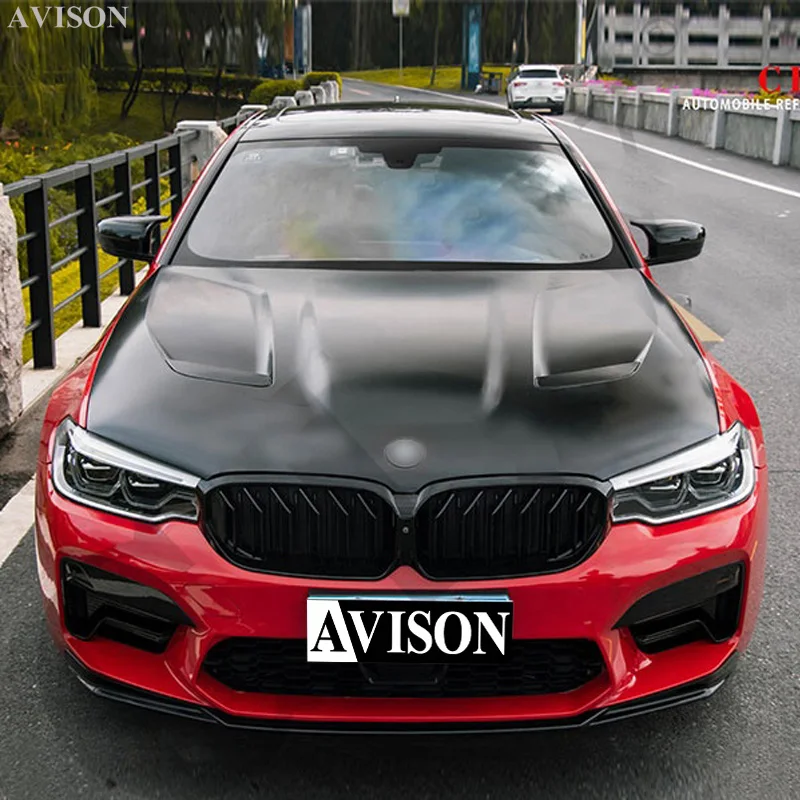 Лидер продаж алюминиевая крышка двигателя для BMW 5 серии G30 M5 улучшенная в стиле CS