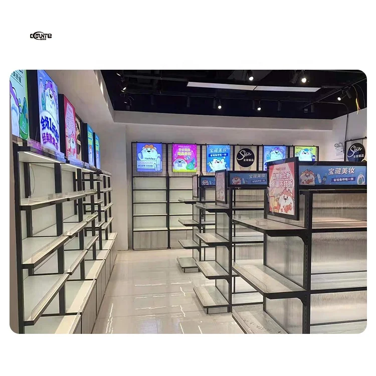 OEM service supermarket shelves dimensions gandola shelves metal fruit vegetable shelves