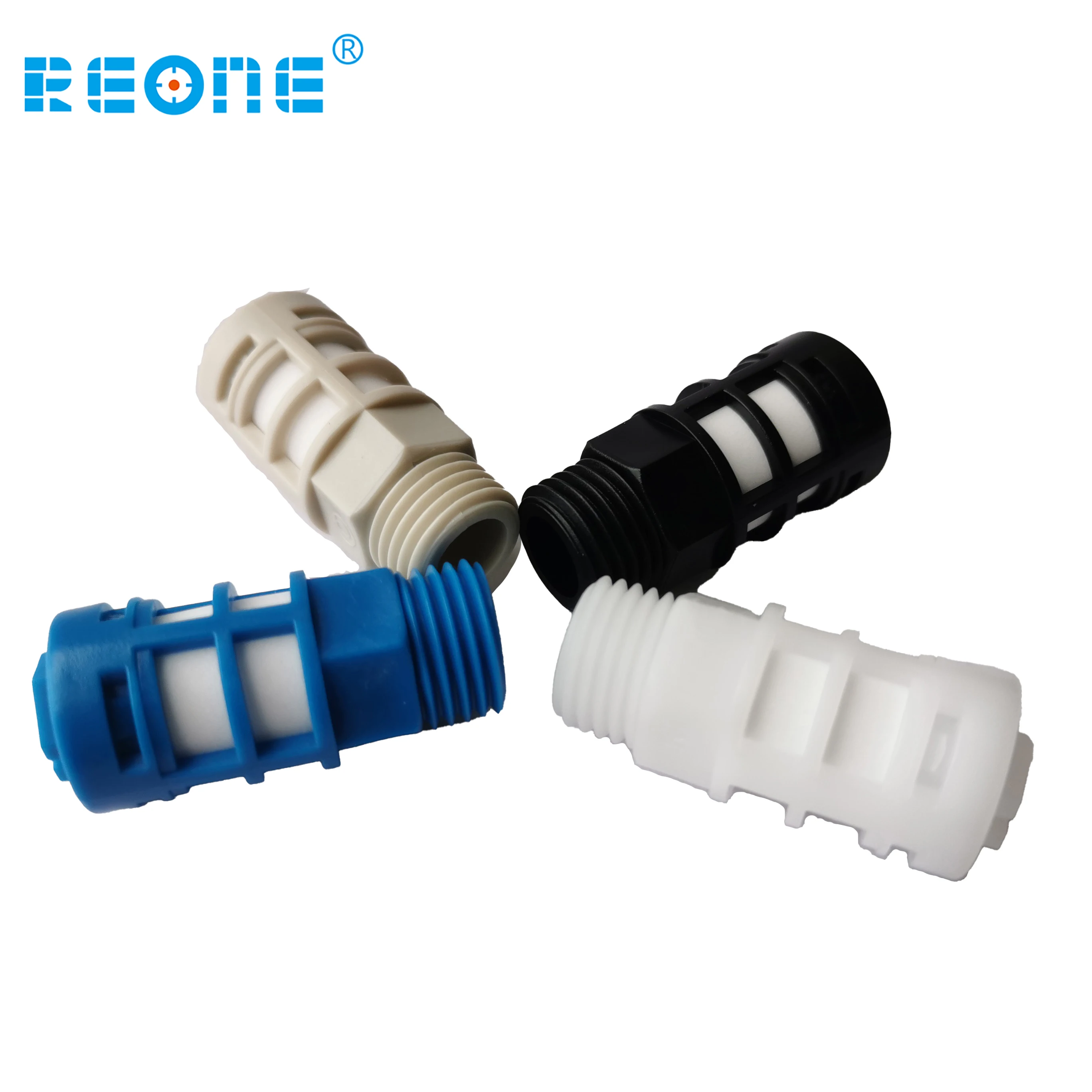 PSU G1/4  pneumatic exhaust noise innovative porous plastic air silencer Muffler