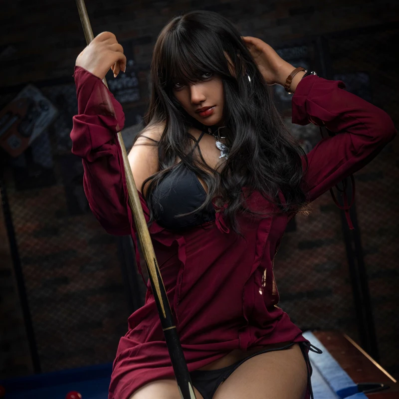 Metal Skeleton Silicone Adult Sex Toy Big Breast Sex Doll For Men