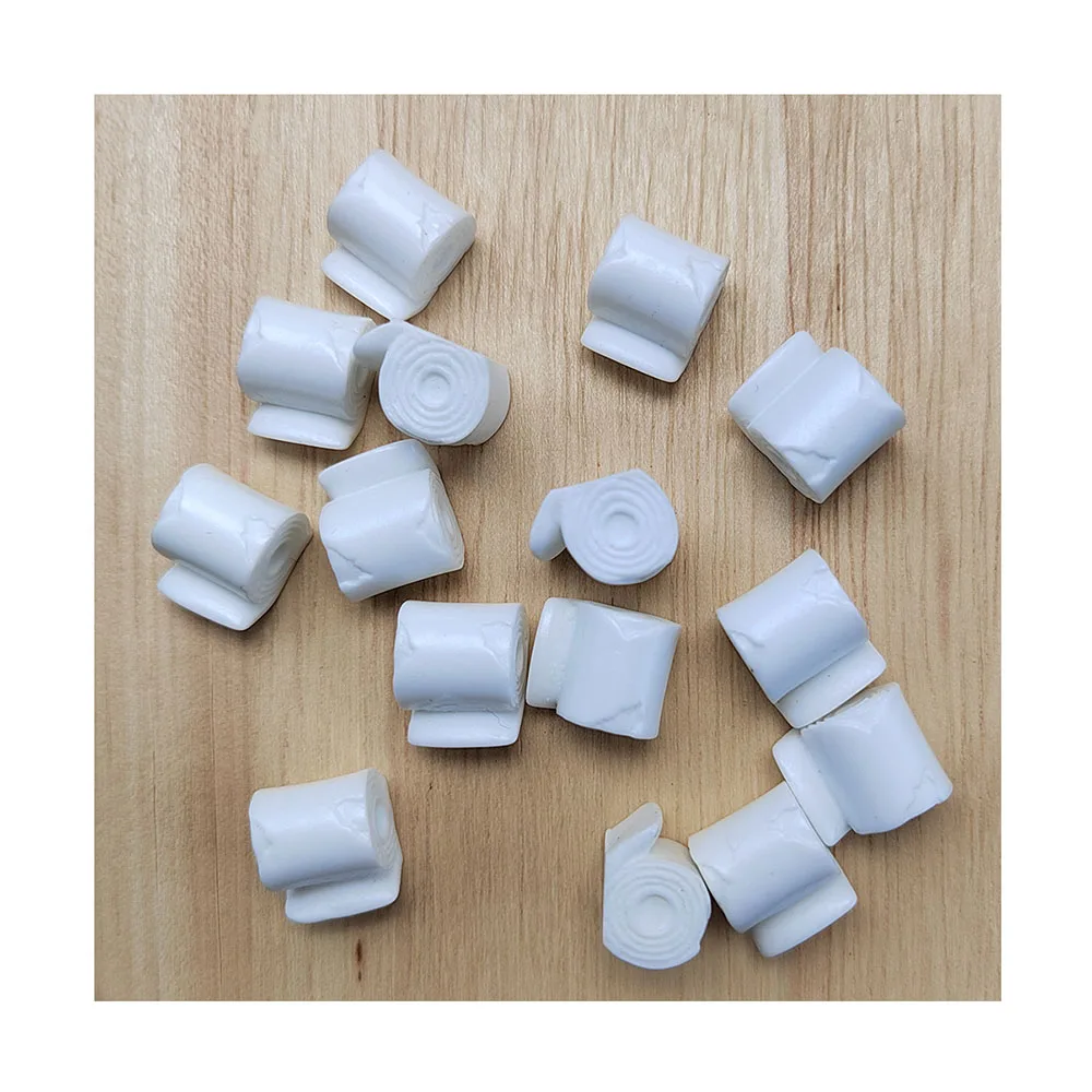 Simulation Toilet Paper Resin Miniature Flatback Diy Doll House Craft Pretend Toilet Toys