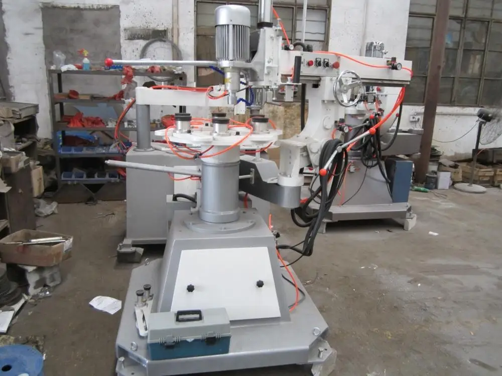 New Round glass shape grinding machine and glass shape beveling machine