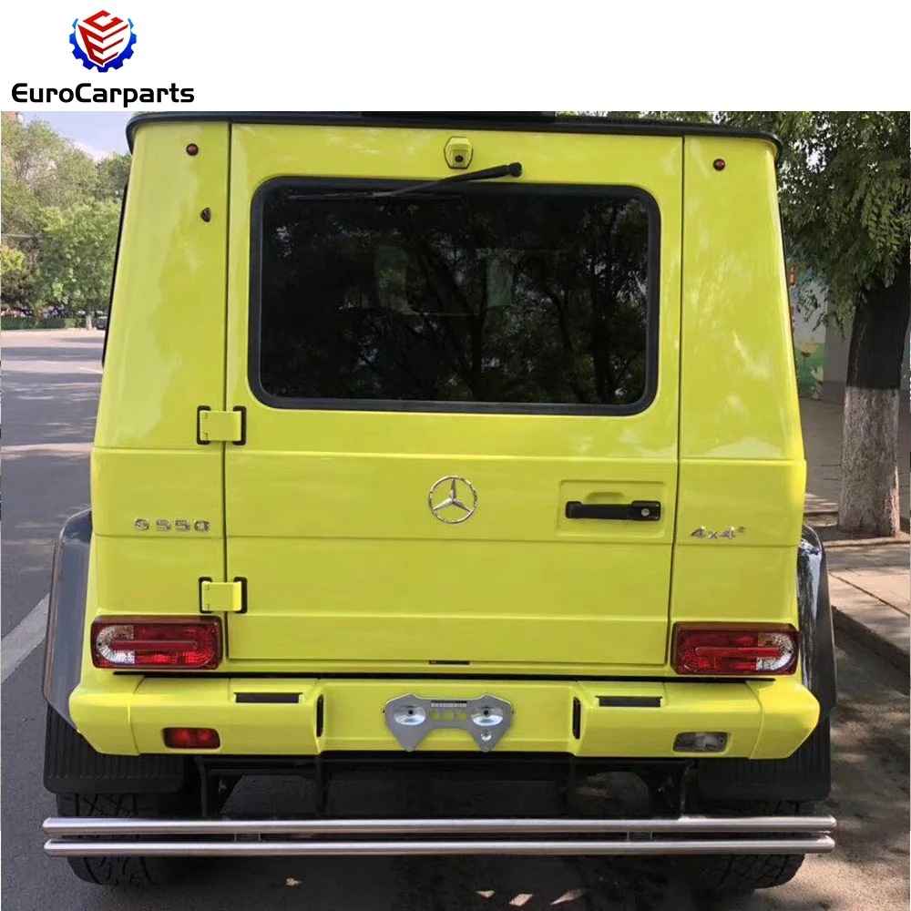 rear bumper guard with pillar for G-class W463 4x4 g500 g650 g550 auto parts stainless steel rear skid plate