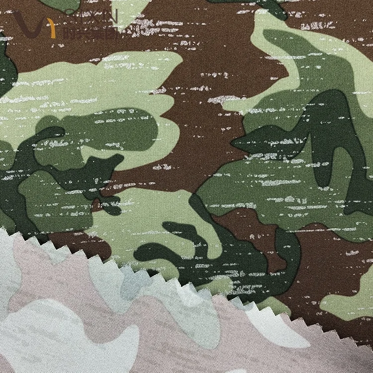  Светоотражающая палатка из 100% полиэстера с принтом эпонжа 190T немецкая камуфляжная ткань для