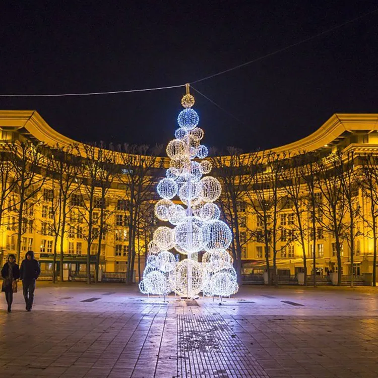 Giant Christmas Decorative Outdoor Waterproof Tree Led 3D Motif Lights