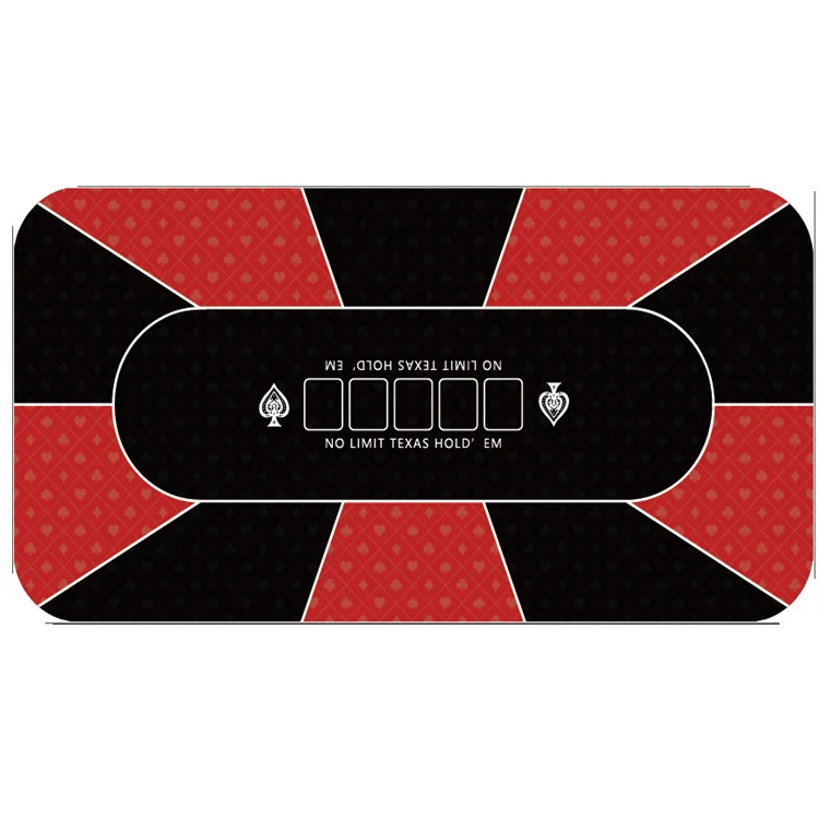 Портативный коврик для покерного стола 120*60 см, водостойкий Техасский коврик для покера