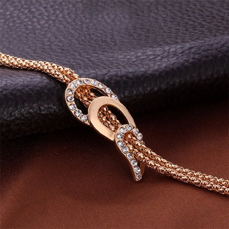 Free samples Fashion Women Accessories Necklace Earrings Bracelet Ring Four Piece Set Jewelry Sets For Women