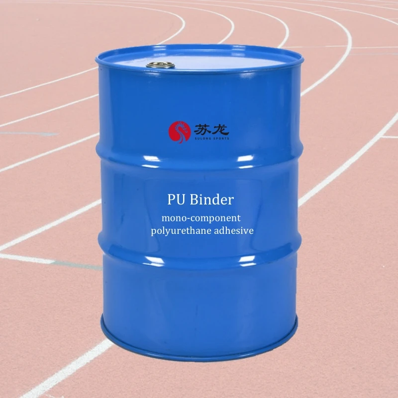 PU Binder Gue For Rubber Floor EPDM SBR Granules Non-toxic Yellowing Resistant Running Track Polyurethane Glue