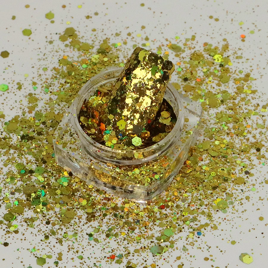  Glitter Jars Factory Supply Wholesale 2oz 100gram 1kgs Holographic for Crafts
