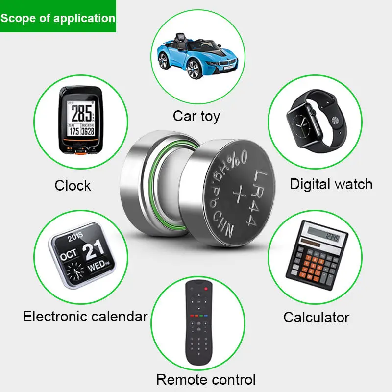 PUJIMAX High quality 50pcs alkaline battery 1.5v batteries pack ag13 button cell battery for watches camera remote control