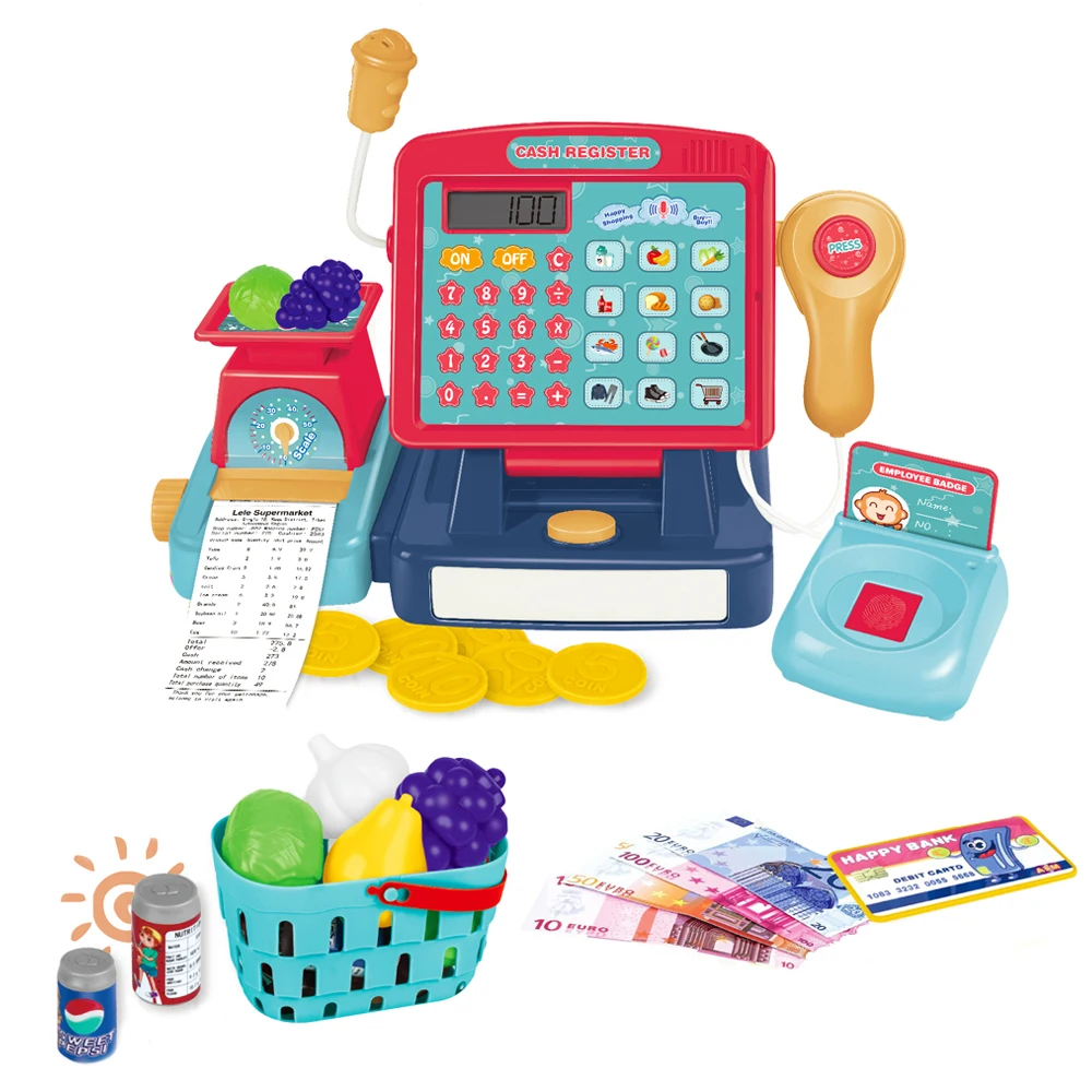 Новый продукт детский Кассир для супермаркета ролевые игрушки кухонный игровой набор