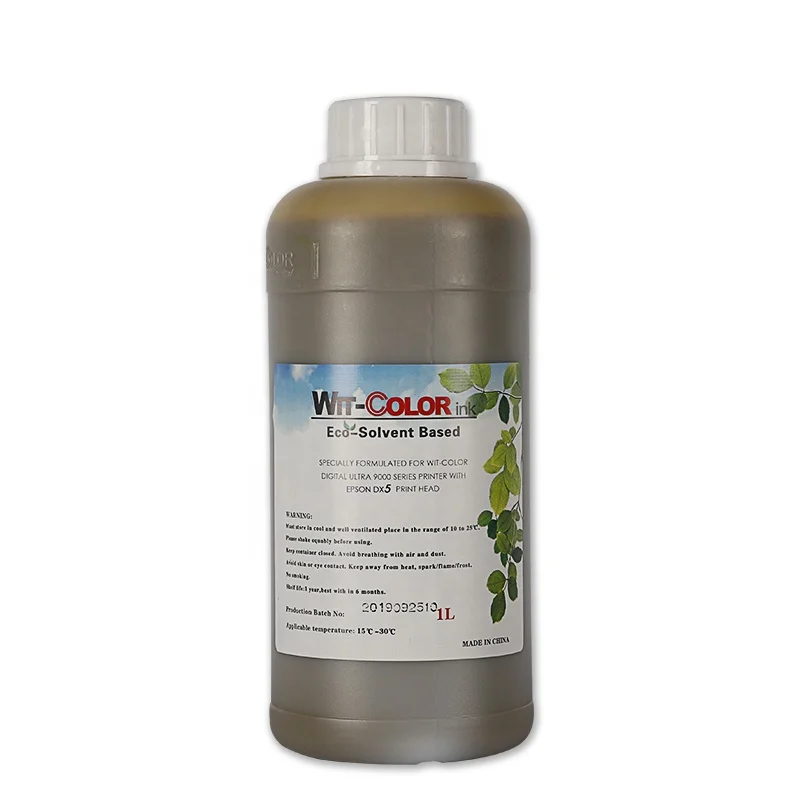 2 years outdoor waterproof dx5 print head eco solvent ink oil based ink