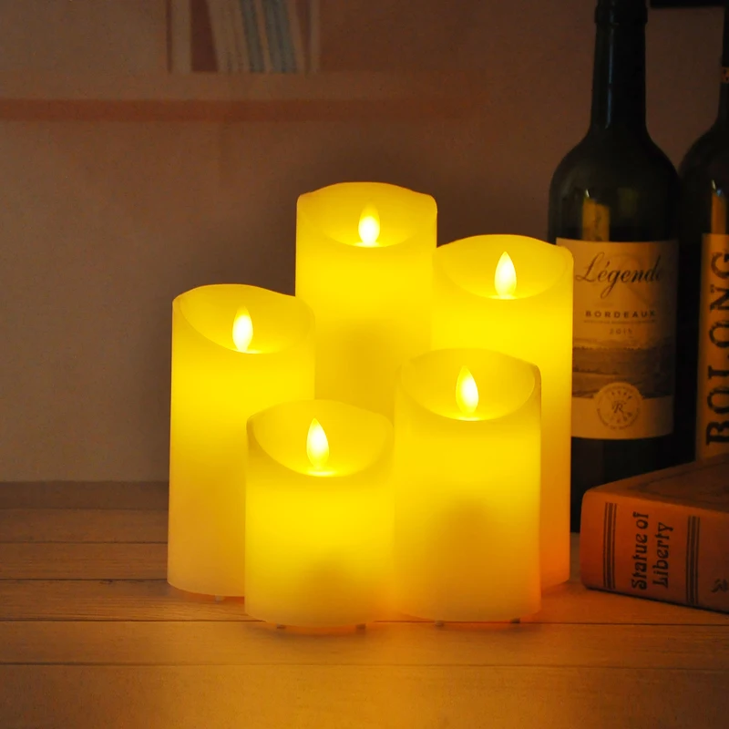 New Design Mini Smart  Electric Led Candle With Remote Control For Home Decoration Flameless Candles