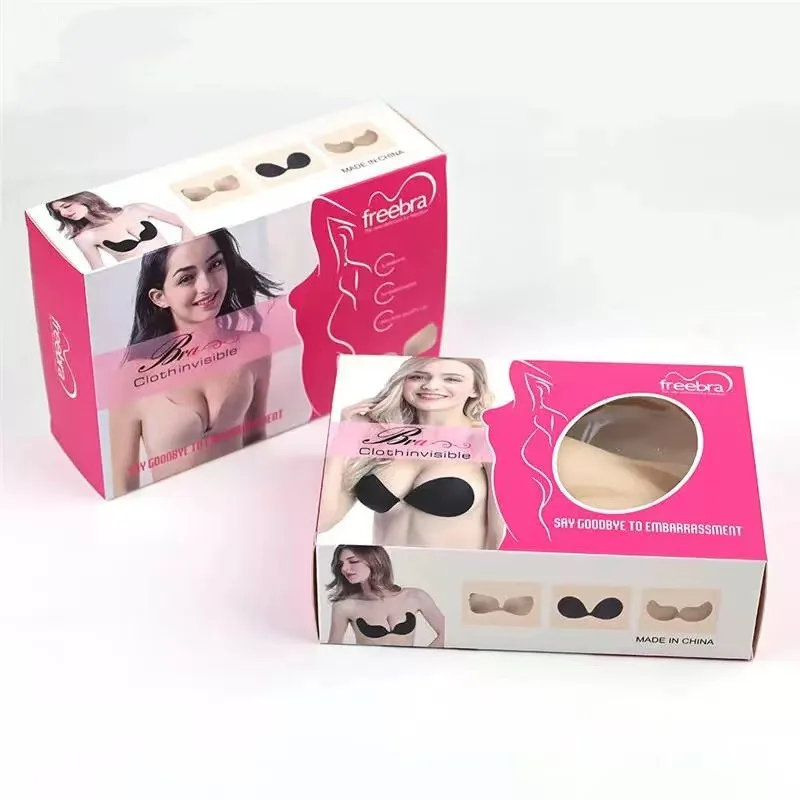 Wholesale various bra packaging milk sticker boxes fabric pouches paper containers metal cases frosted boxes