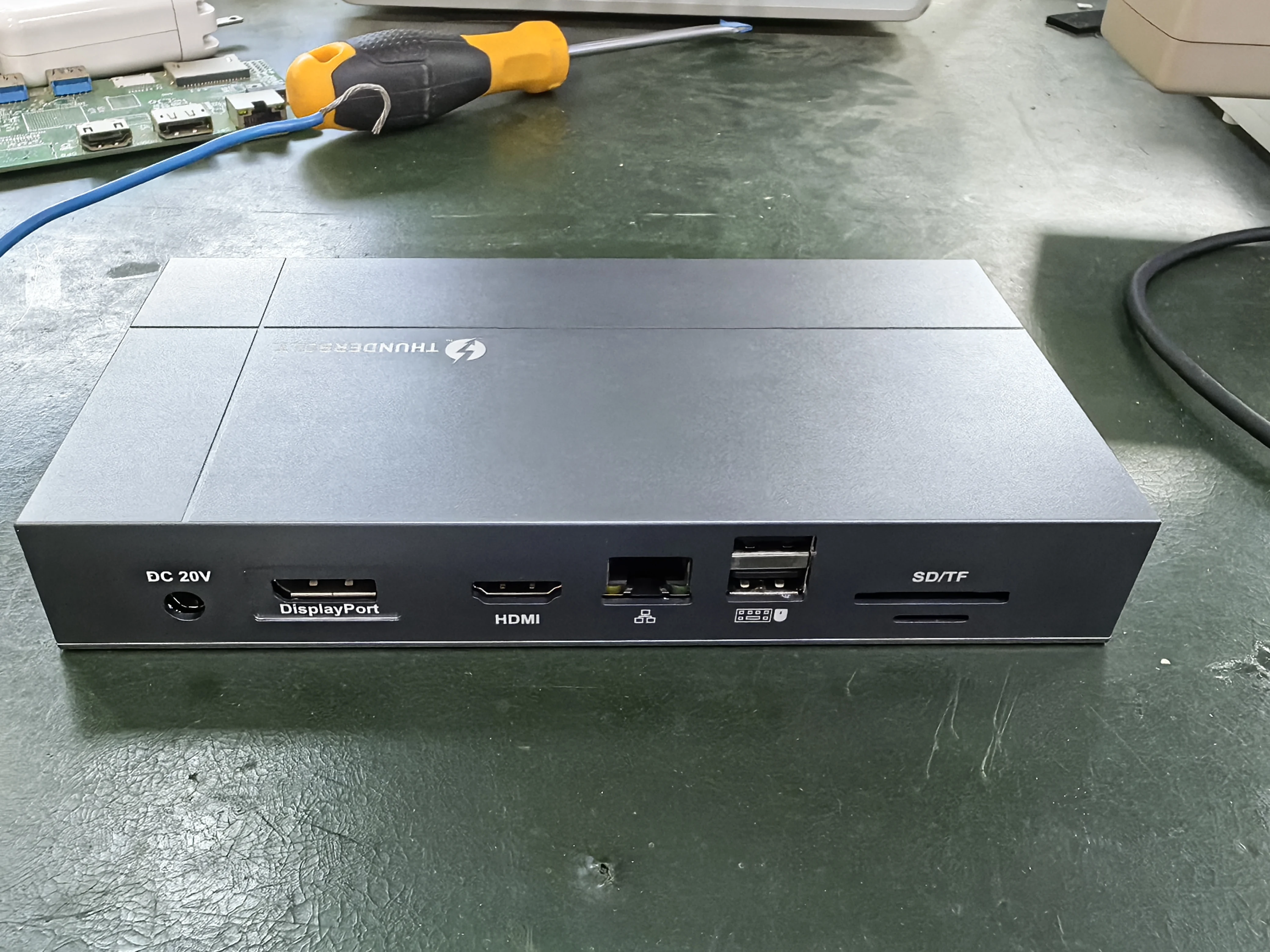 Rocketek Thunderbolt 4 док-станция 8k30Hz DP SD TF3.0 считыватель карт USB 40 Гбит/с супер скорость C концентратор