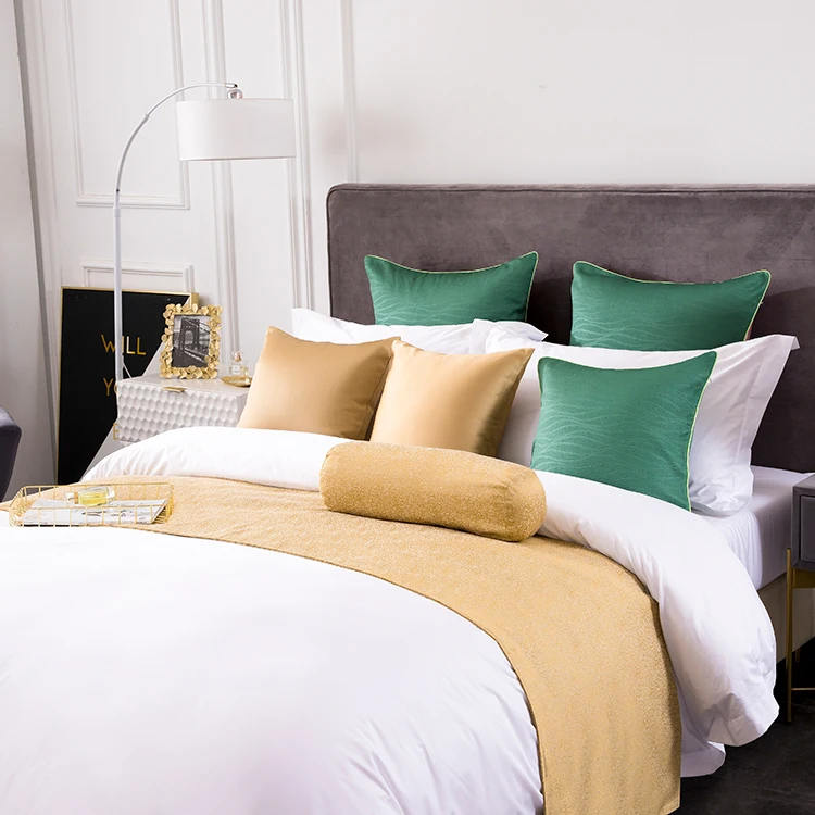 Звездные отели и бутик, цепочка для отелей, Высококачественная льняная постельная дорожка и постельное белье, ведущий поставщик