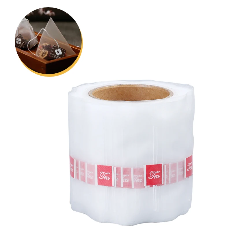 Factory Direct Sale 6000bags/roll Nylon Drip Tea Bag Filter Paper For Tea Packing