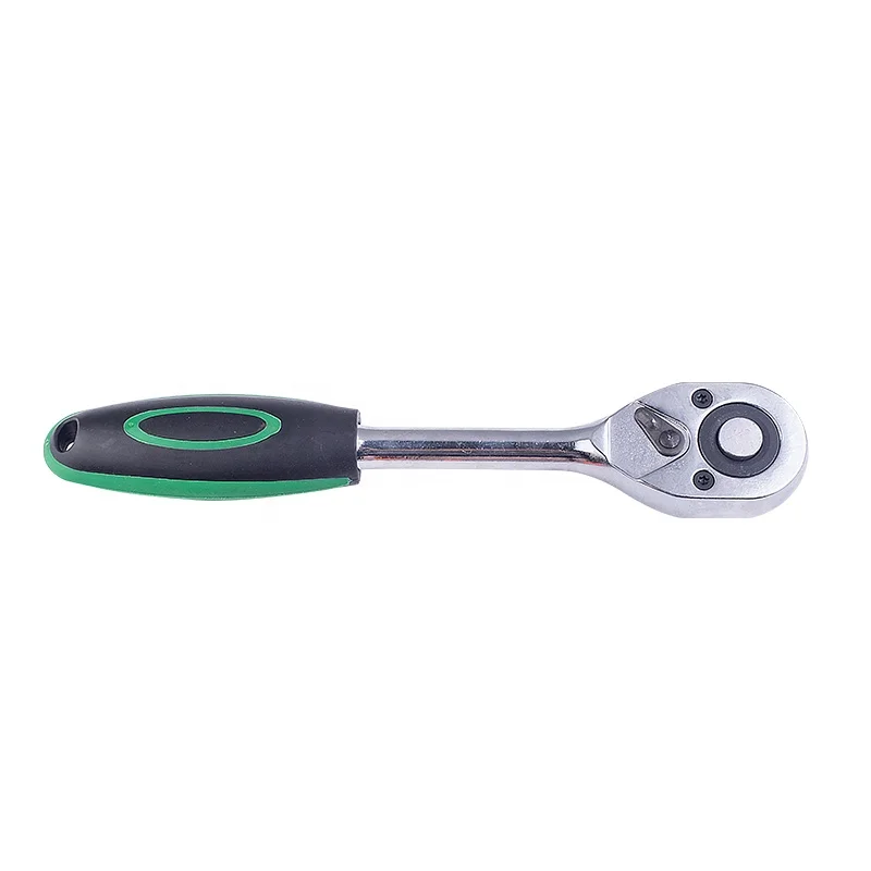 universal head quick-release ratchet socket wrench