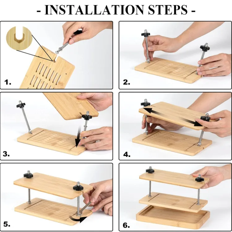Bamboo Tofu Press, Built in Tofu Strainer and Drip Tray Tofu Drainer and Squeezer