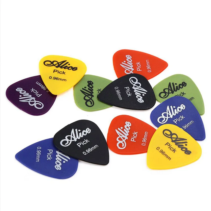 ABS Guitar Picks for Bass Mediator Acoustic Electric Guitarra Thickness 0.46mm  0.73mm  0.81mm 0.96mm
