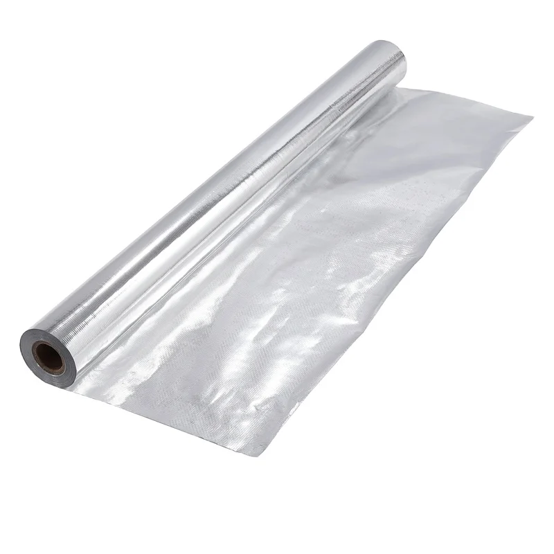 Soundproof Waterproof and Fireproof thermal insulation double sided aluminum foil woven fabric