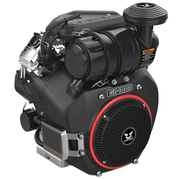 4-Stroke ZONGHESHEN 2V90F GB1000 2 Cylinder Gasoline Engine 2V90 Machinery Engine