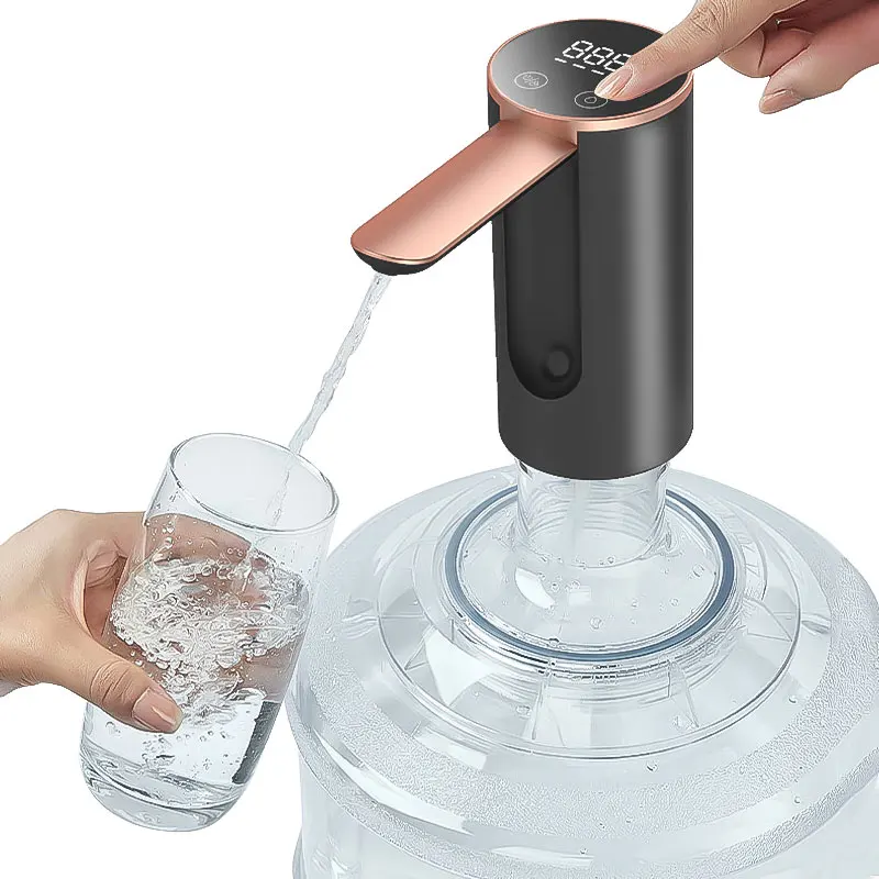 New Foldable Portable Wireless Digital Display Touching Key Folding Storage Automatic Electric Folding Water Dispenser Pump