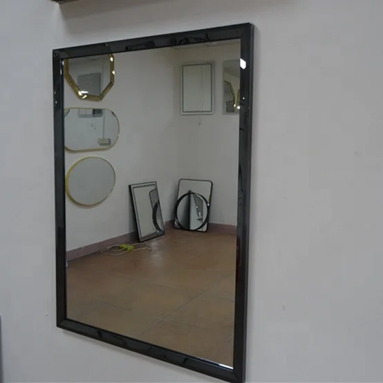 Foshan shining glass mirror factory  stainless steel frame mirror