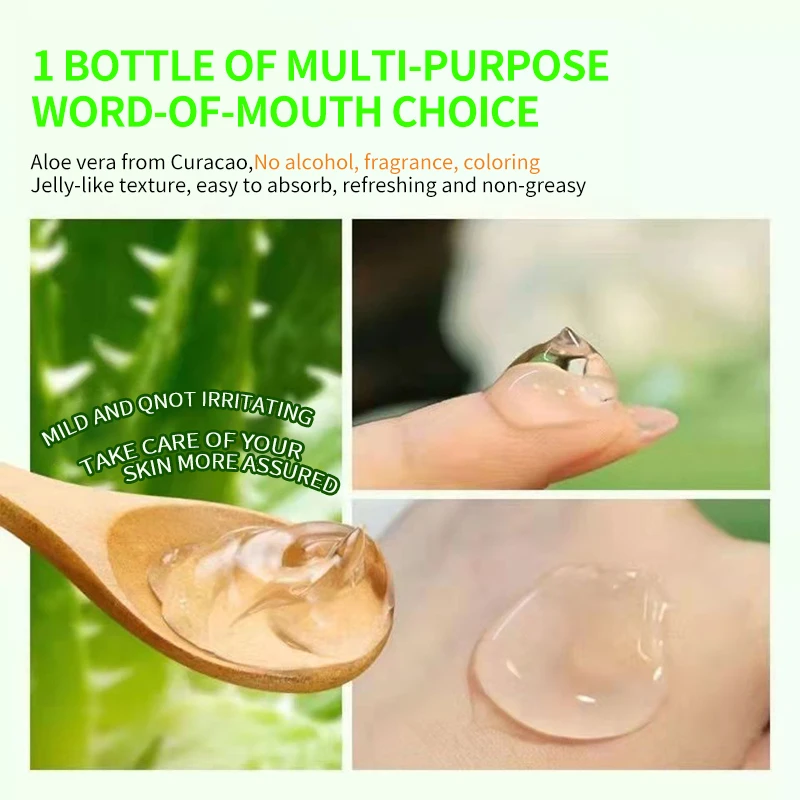 Bestselling Natural Organic 99% pure Aloe Vera Gel for facial care