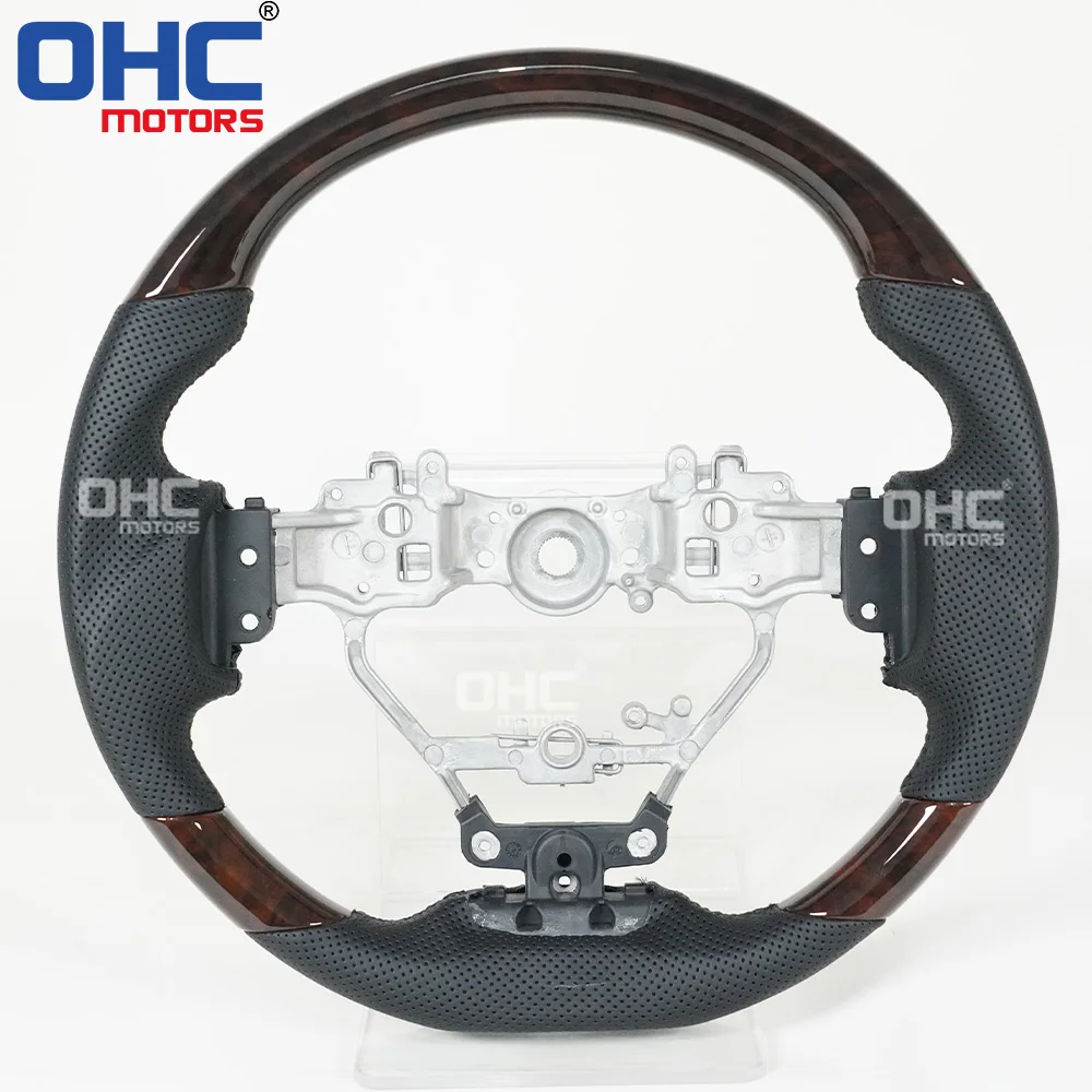 Wood Steering Wheel for Lexus IS 250 350 300 Wooden Grain Steering Wheel OHC MOTORS