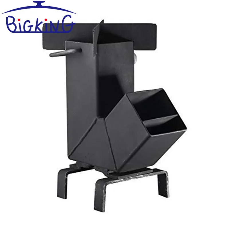 China Wood Rocket Charcoal Pellet Burning Stove for Sale