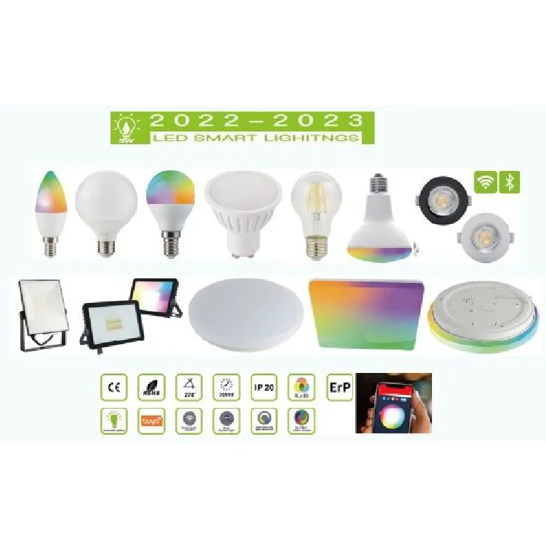 C37 5 Вт с RGB CCT светодиодная WiFi умная лампочка