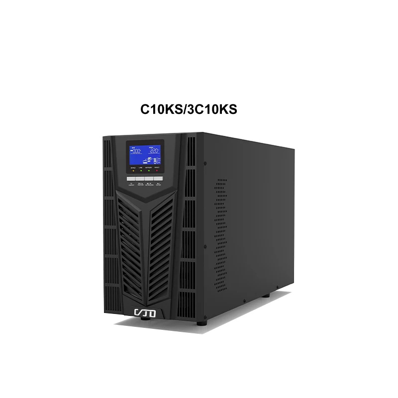 3kva Online UPS External Batteries Pure Sine Ware Uninterrupted Power Supply Double Conversion Online UPS 1000va