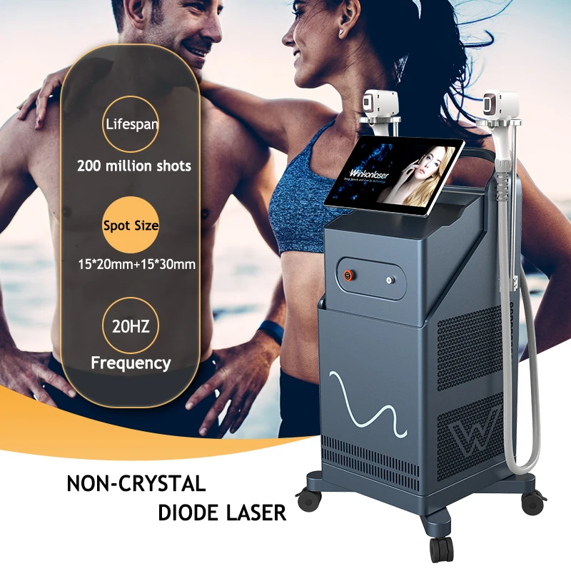 Professional 1800W Laser Diode 808Nm / 808Nm Diode Laser Hair Removal Machine