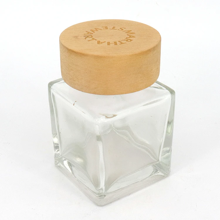 Custom Wood Screw Cover Type Non Spill Varnishing Oil Feature Direct Sale Brand Name Engrave Logo Perfume Wood Lid