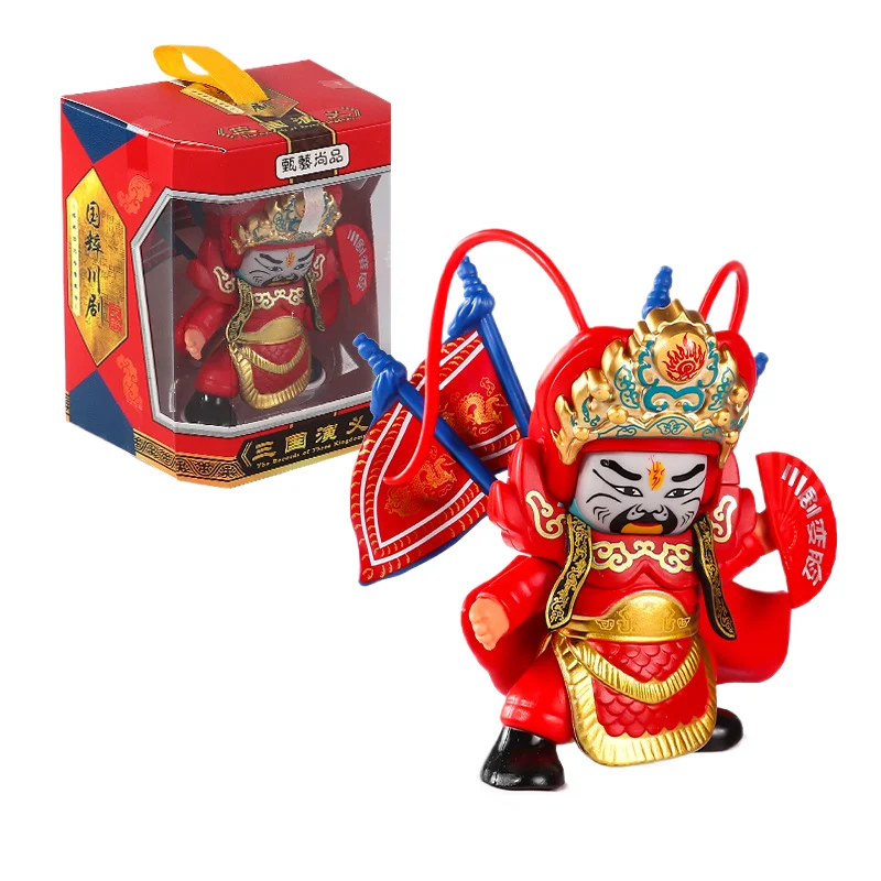 Jiefan Tiktok Sichuan drama  features display doll face changing travel souvenir gift manufacturers direct supply