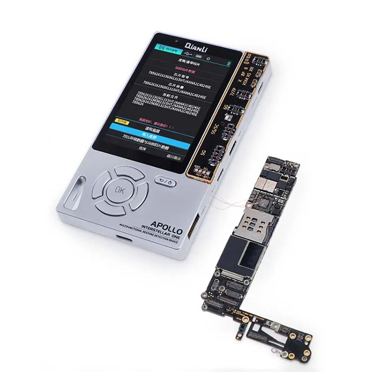  Новый Qianli Apollo 6 в 1 восстановления обнаружения устройства для Macbook 11 Pro Max XR xsmax XS 8P 8 7P 7 True Tone аккумулятор гарнитуры полоса