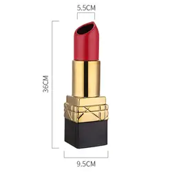High Quality Home Decor Accessories Creative Unique Flor Florero Modern Lipstick Flower Vase Home And Living Decoration