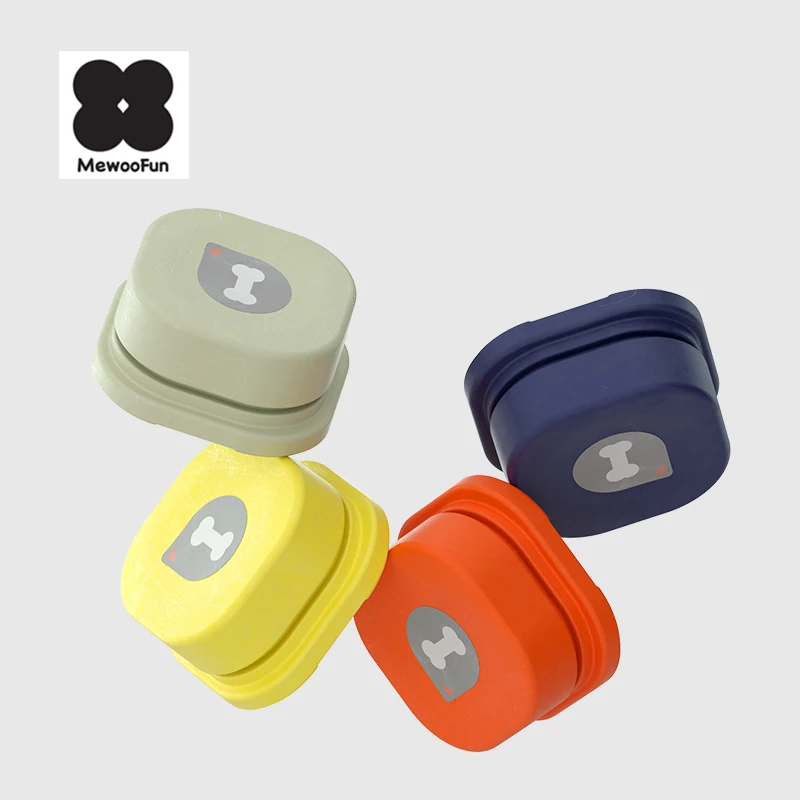 Dog Buttons for Communication Recordable Talking Buttons Set Training Speaking Buttons Clicker with Mat & Stickers