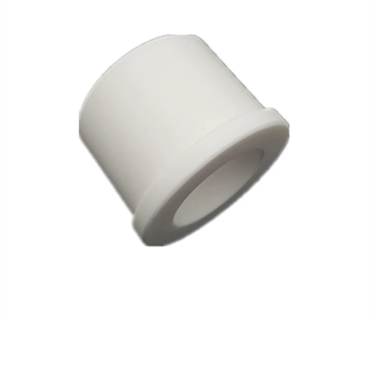 Custom Flanged Plastic Sleeve Bushing self Lubricating PTFE Bushing Bush