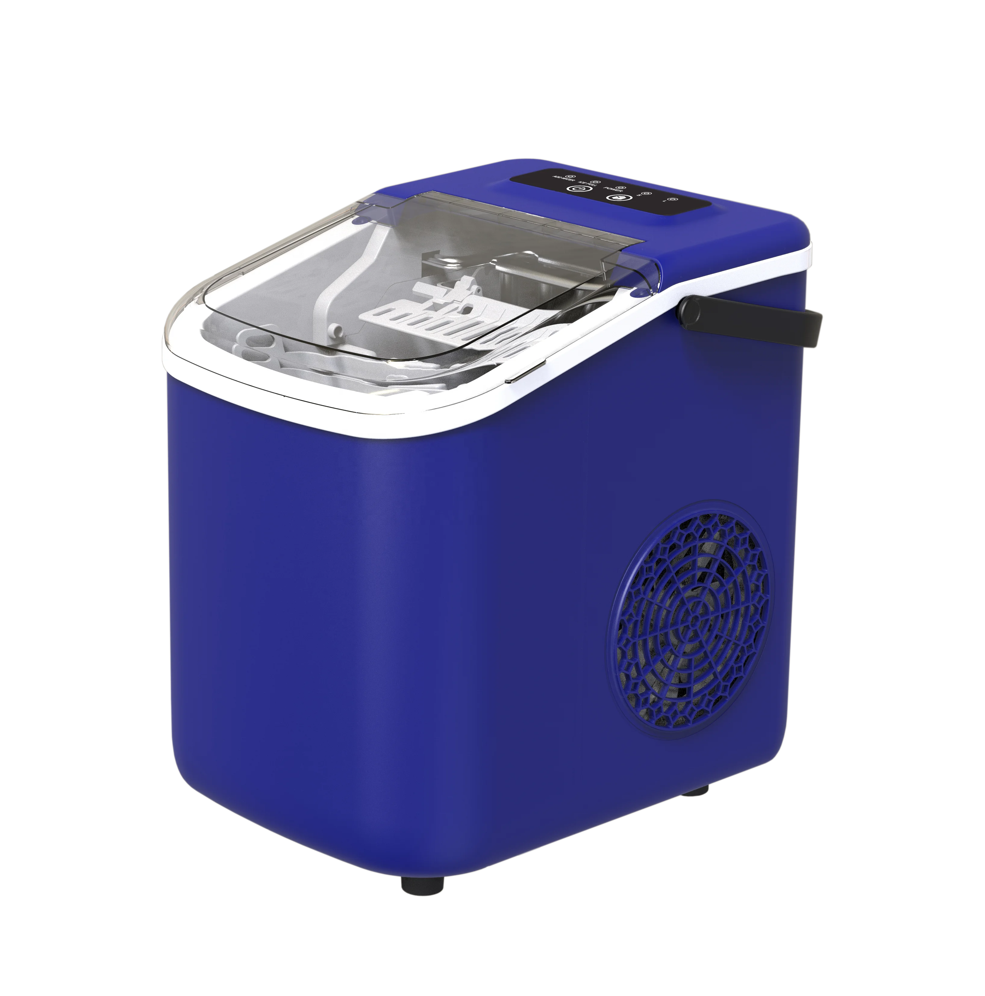 Gasny Factory Price Electric Stainless Steel Portable Ice Maker Machine With Ice Scoop First Ice In 8 Minutes 26 Pounds