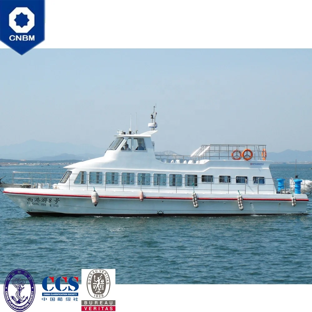 
61ft 56 Seats Fiberglass/Steel/Aluminum Hull Catamaran Ferry Boat Passenger Vessel for Sale with CCS Classification Society 