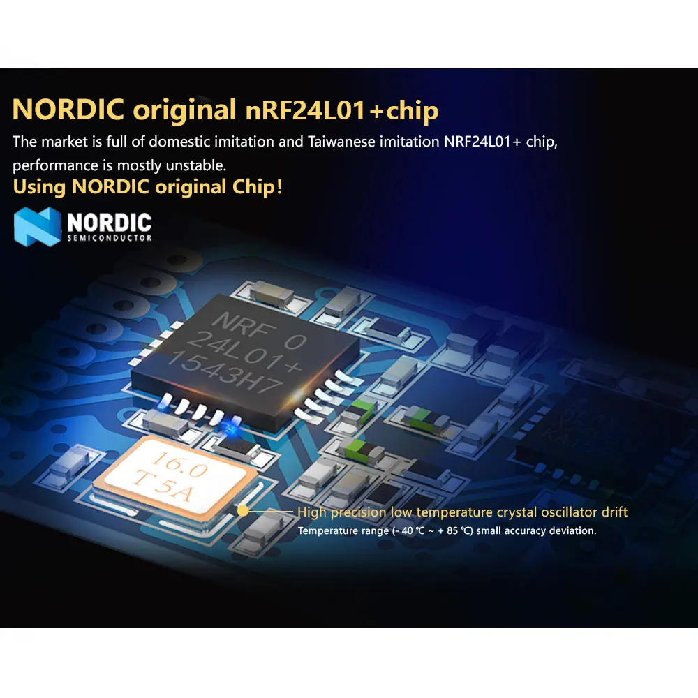 2.4ghz long range spi amplifier nrf24l01 transceiver module rf wireless transceiver