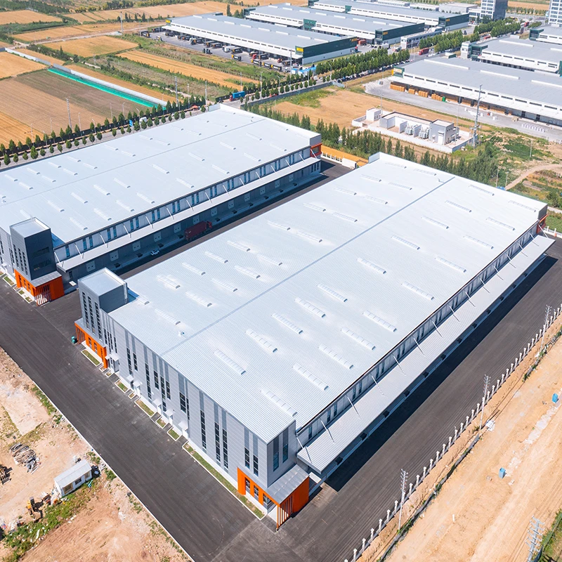 Низкая стоимость горячеоцинкованная легкая сборная стальная конструкция каркас