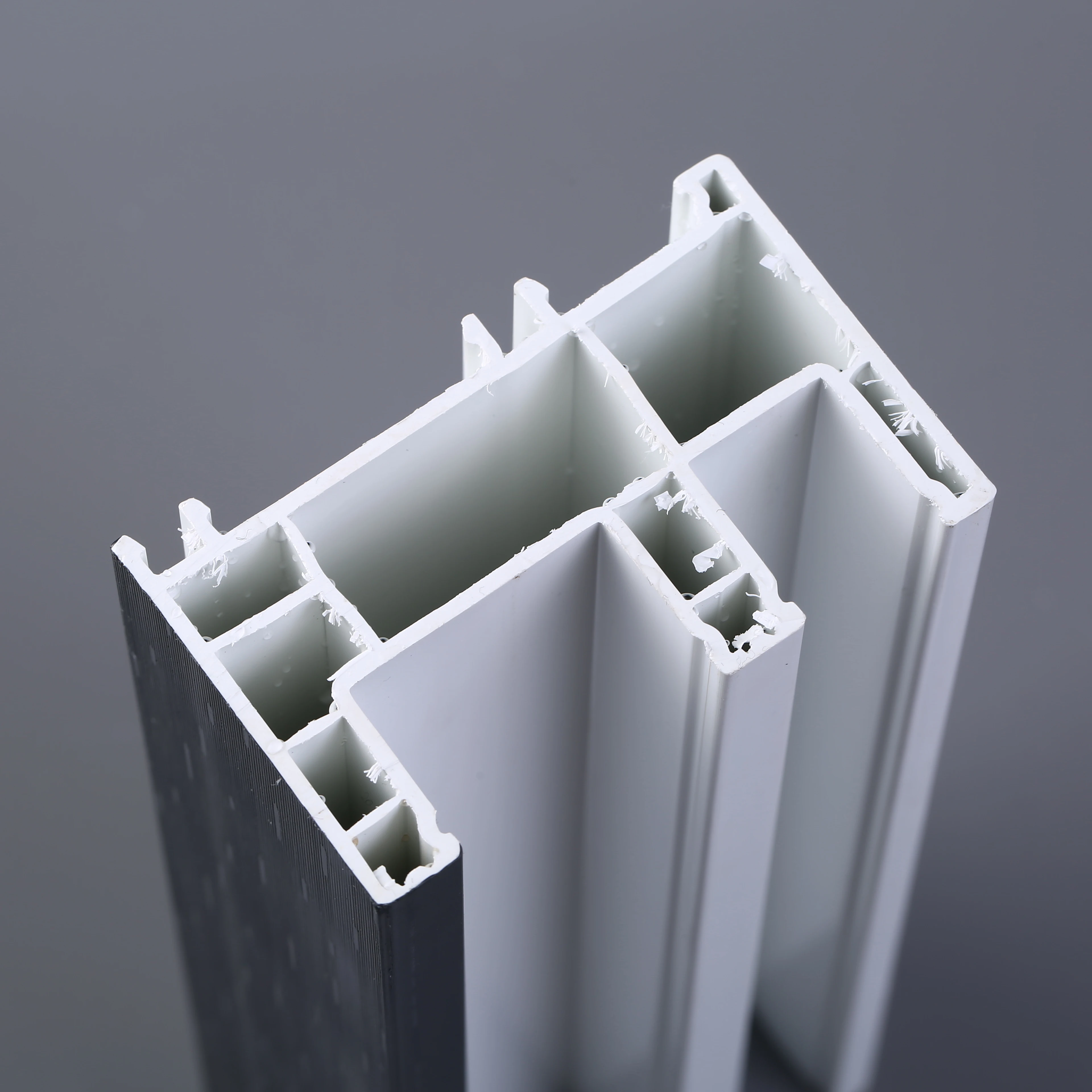 Wholesale cheap upvc profile raw material extrusion machine steel casement window u PVC profile