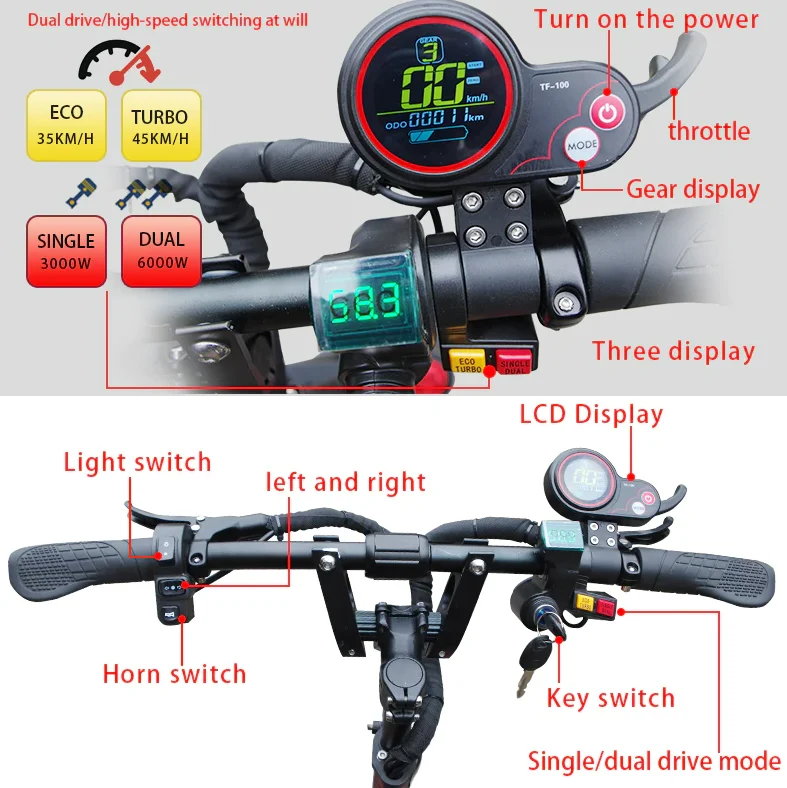 1000w 1500w 40 kmh 36v Scoot Electr 48v m4 Pro 800w 600w Sit Electric E Scooter for Adult With Seat